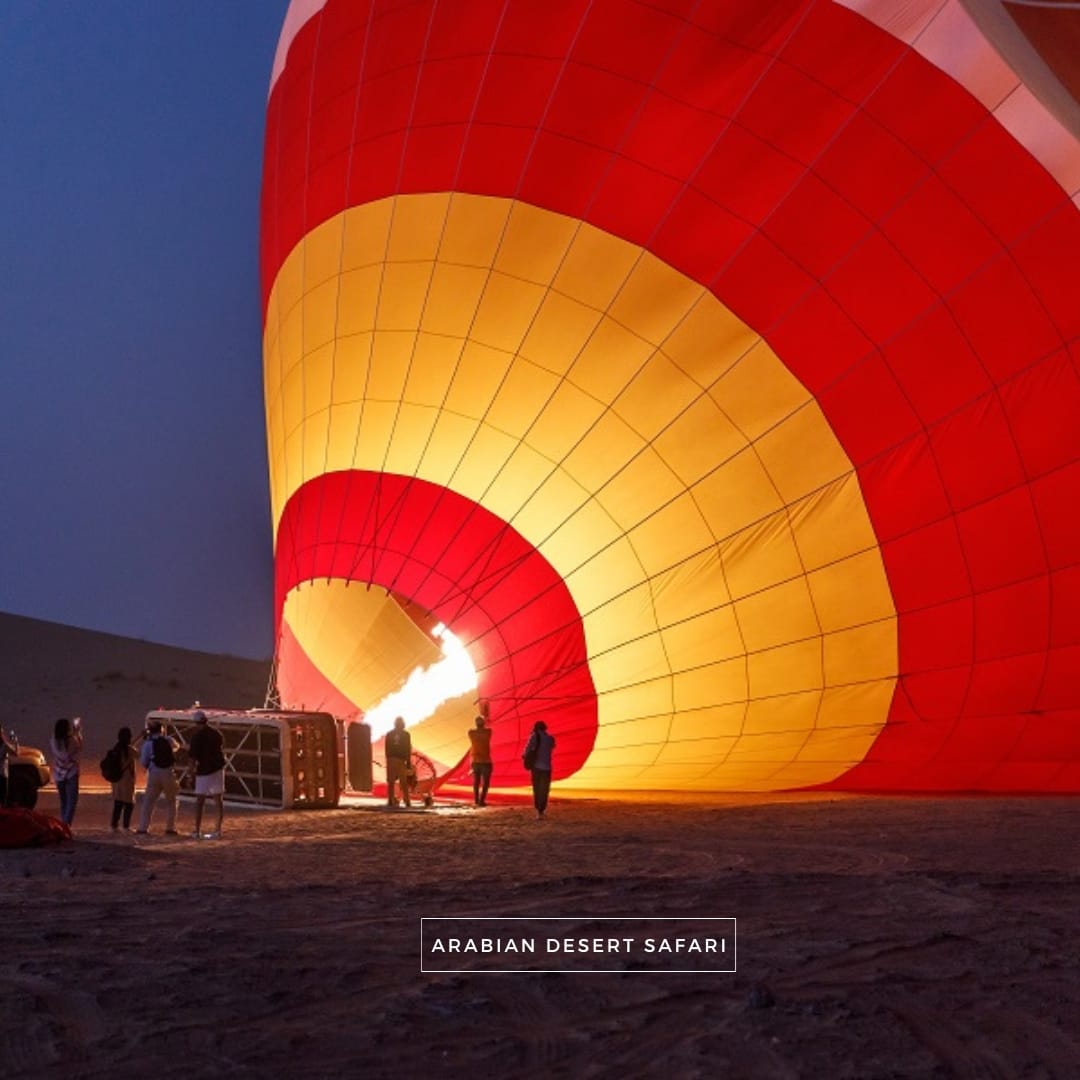 Hot Air Balloon Desert Safari - Image 2