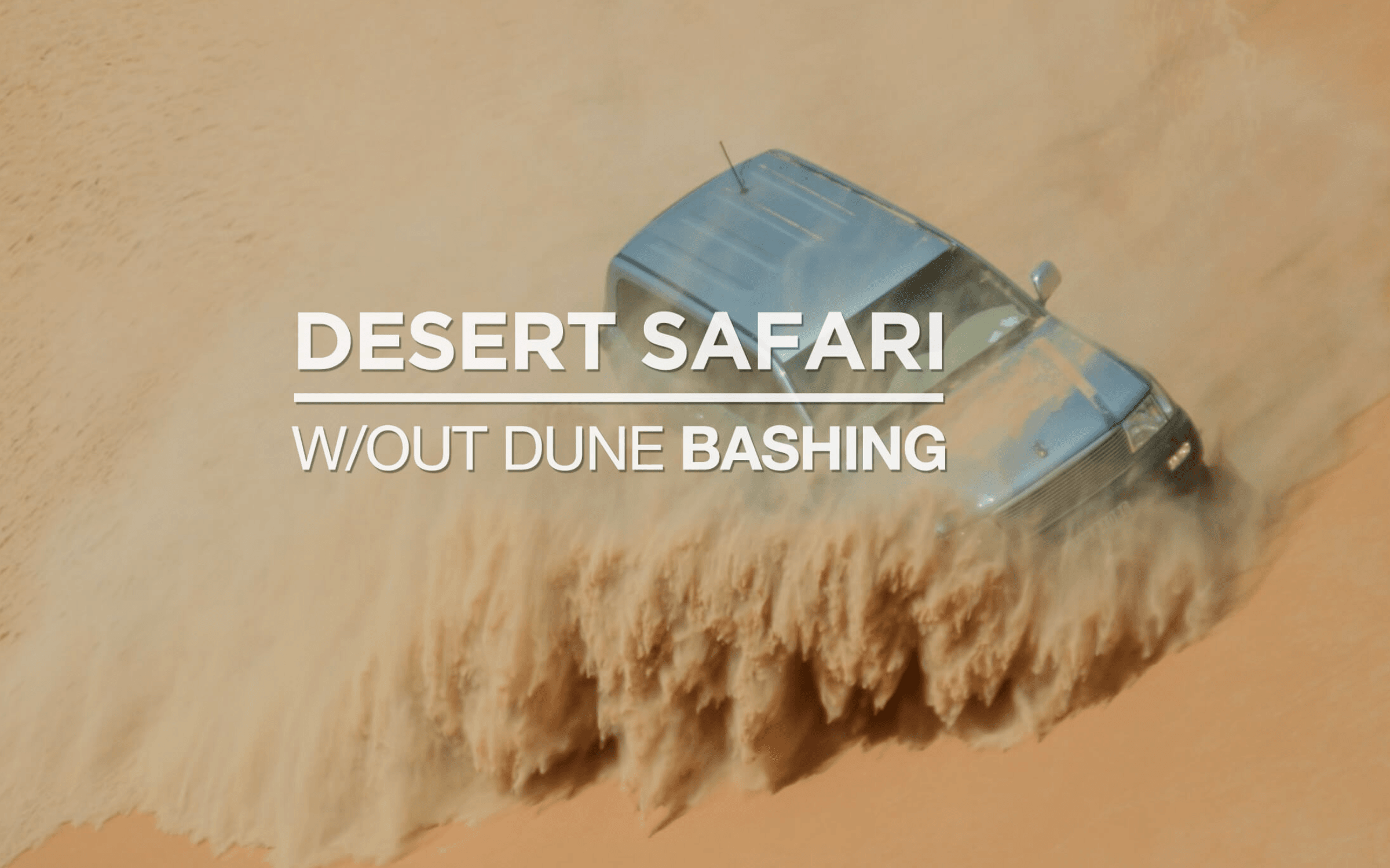 Desert Safari without Dune Bashing