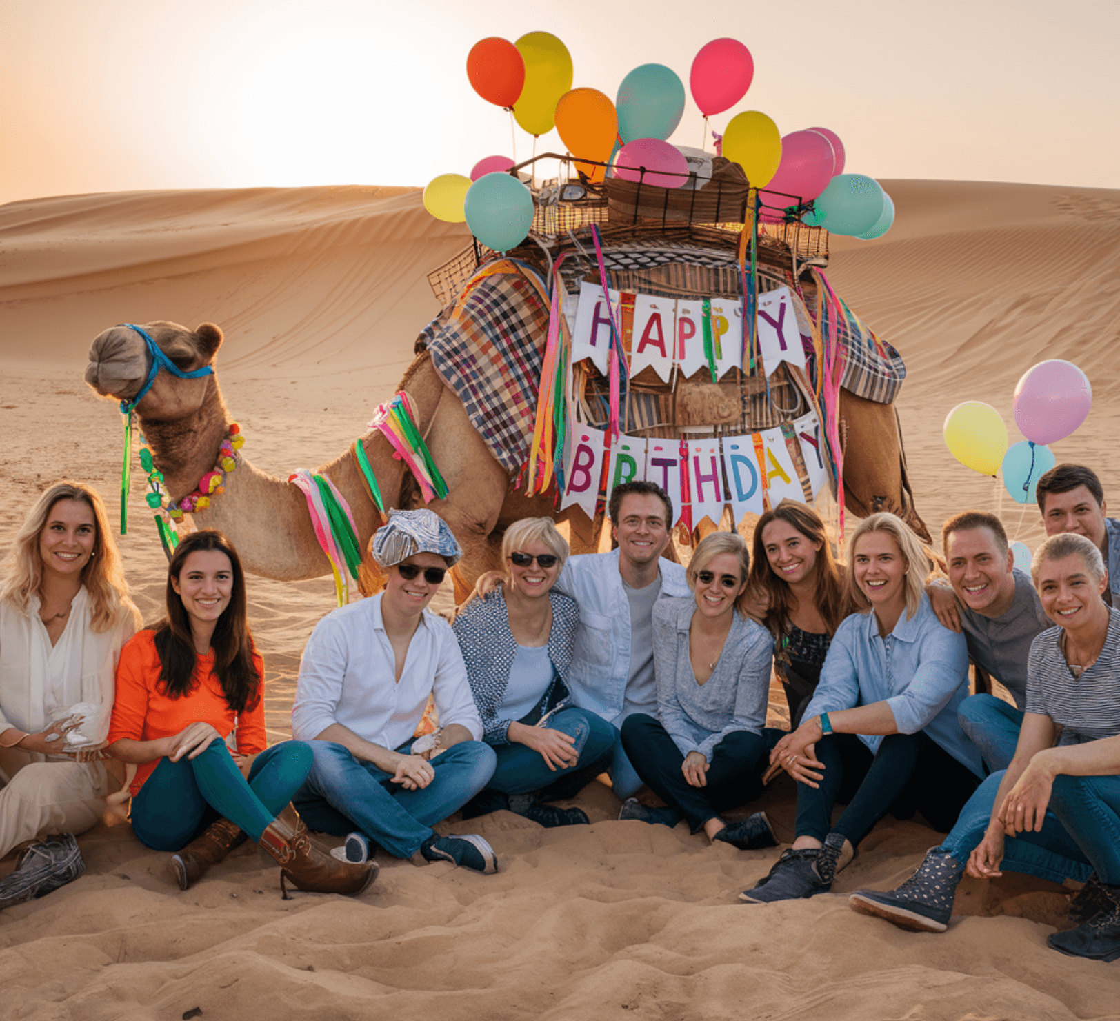 Birthday Party in Dubai Desert